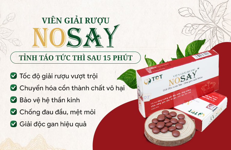 Viên giải rượu ưu việt nhất hiện nay