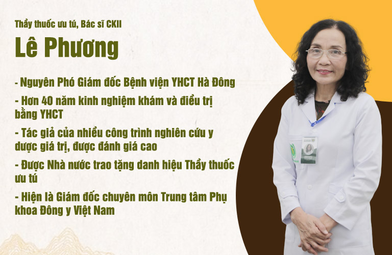 Thầy thuốc ưu tú Lê Phương chuyên gia YHCT với hơn 40 năm kinh nghiệm