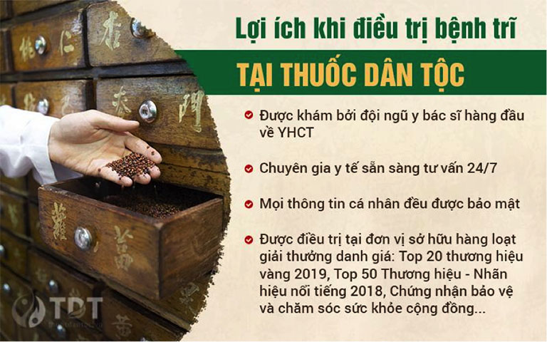 Chữa bệnh trĩ tại thuốc dân tộc 