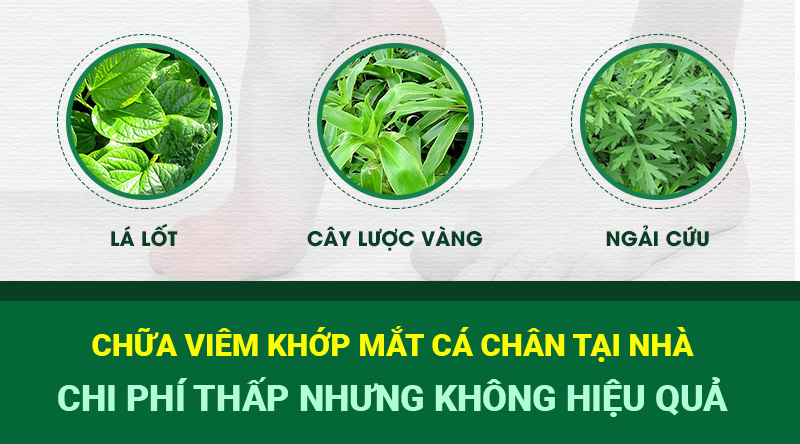 Mẹo chữa viêm khớp mắt cá chân tại nhà bằng thảo dược