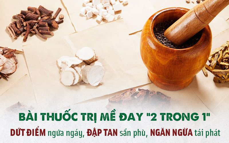 Bài thuốc Tiêu ban Giải độc thang đặc trị mề đay hiệu quả