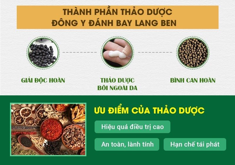 Bài thuốc đặc trị lang ben