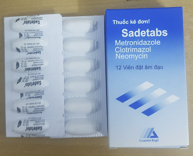 Thuốc đặt phụ khoa Sadetab