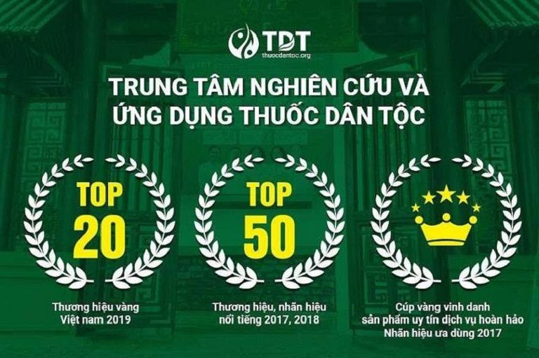 Giải thưởng danh giá Trung tâm Thuốc dân tộc đạt được