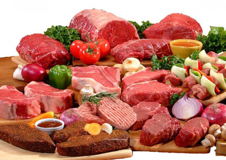 hạn chế thịt đỏ trong chế độ ăn của người bị tăng axit uric