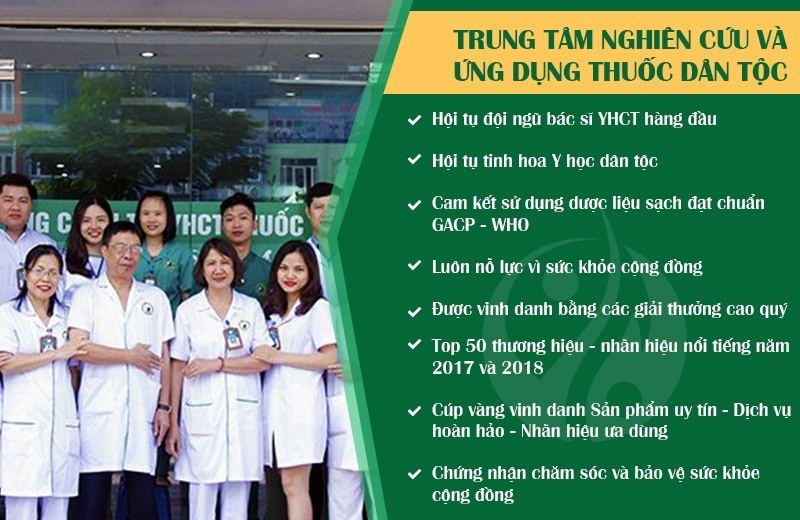 Trung tâm Nghiên cứu và Ứng dụng thuốc dân tộc - Địa chỉ chữa viêm da ở ở trẻ sơ sinh uy tín