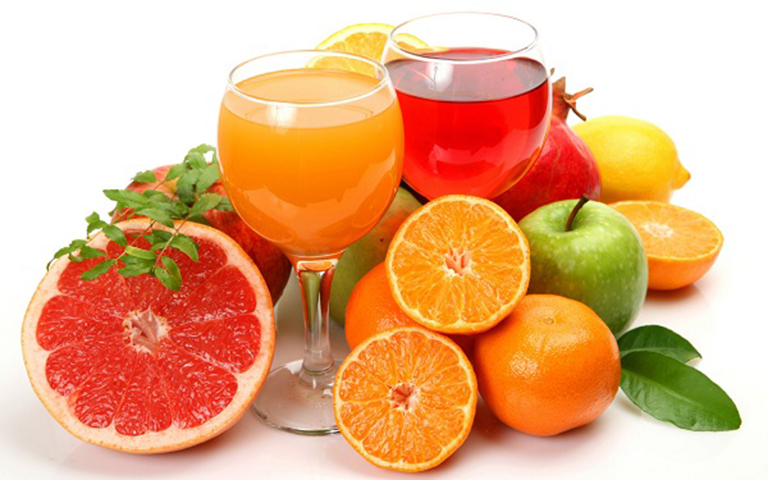 Bổ sung cho bé các loại nước ép hoa quả giúp tăng cường hệ miễn dịch