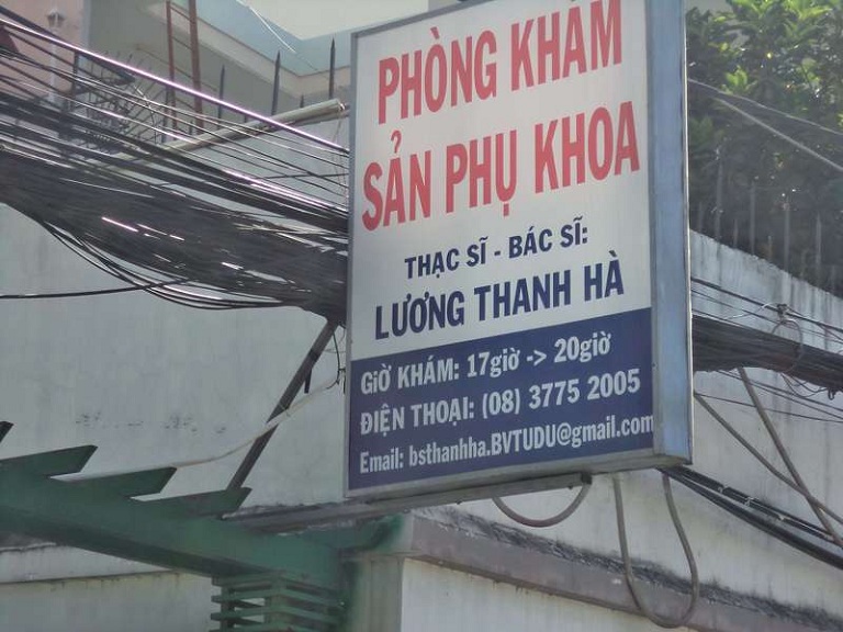 Phòng khám Sản phụ khoa - bác sĩ Lương Thanh Hà