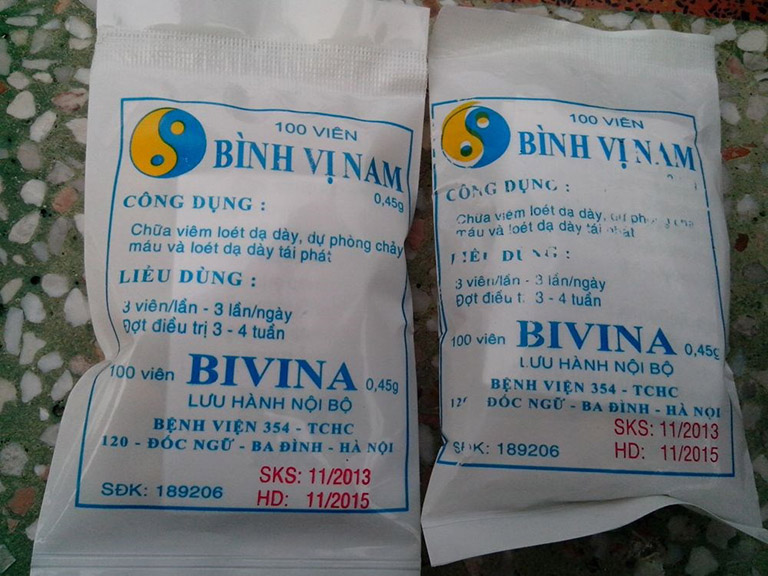 Thuốc dạ dày bệnh viện 354