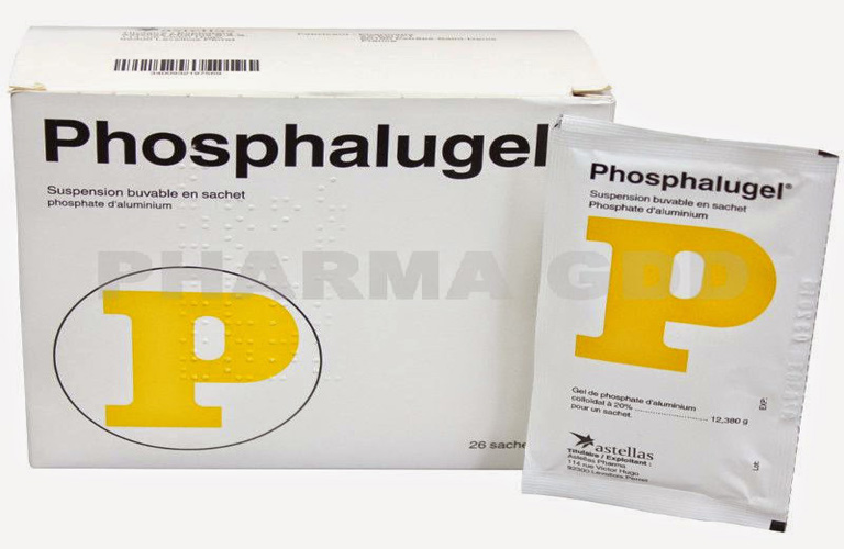 thuốc đau dạ dày chữ P (Phosphalugel®)