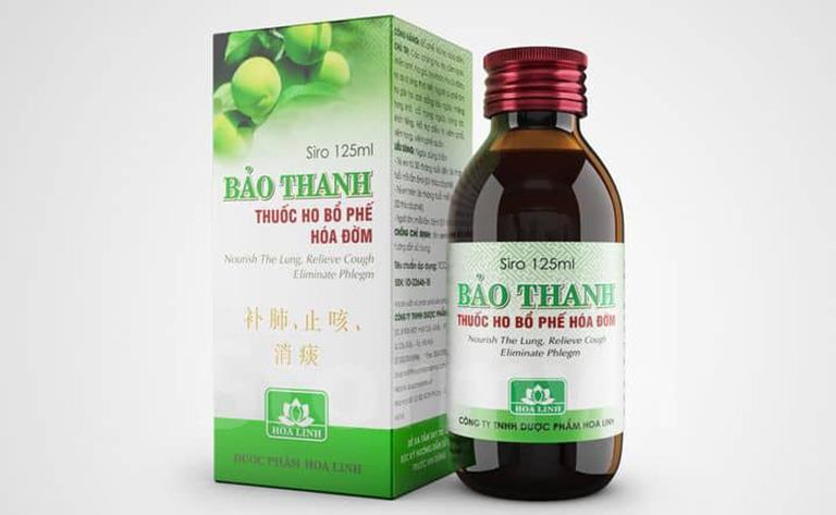 Thuốc ho Bảo Thanh có thành phần là thảo dược Đông y an toàn, trị ho hiệu quả.