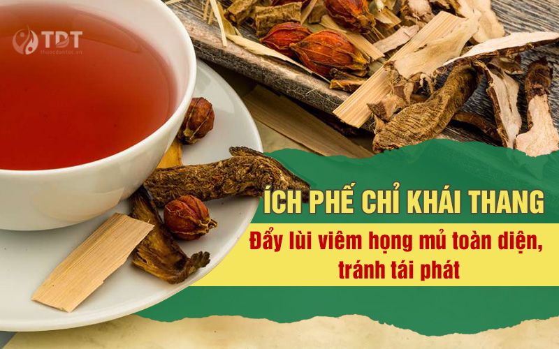 Bài thuốc Ích phế Chỉ khái thang