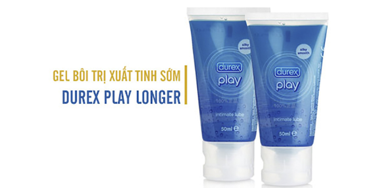 huốc bôi chống xuất tinh sớm Durex Play Longer là sản phẩm nổi tiếng của Anh Quốc, được sử dụng khá phổ biến có tác dụng nâng cao đời sống chăn gối của nhiều cặp tình nhân