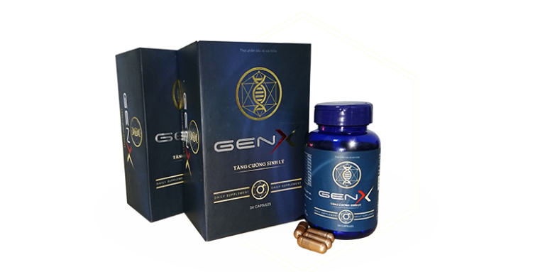 Gen X kích thích sản xuất testosterone, giúp nam giới cải thiện vấn đề sinh lý, tăng cường sinh lực,...