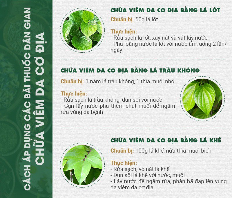 thuốc dân gian chữa viêm da cơ địa