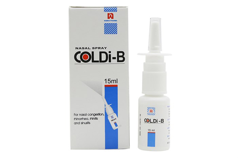 Thuốc xịt trị viêm mũi dị ứng Coldi-B