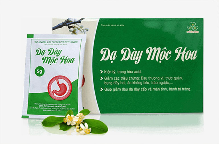 dạ dày mộc hoa