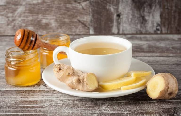 Với trường hợp đau quặn bụng do rối loạn tiêu hóa, có thể sử dụng trà gừng để giảm đau