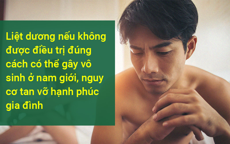 Tác hại của bệnh liệt dương