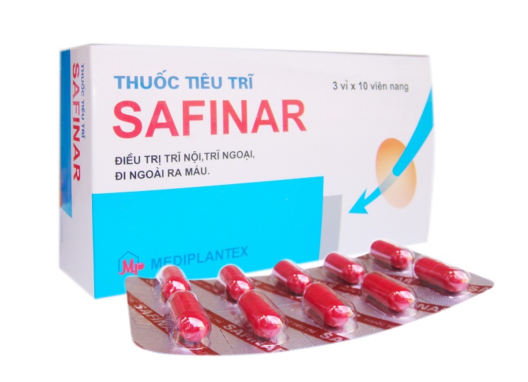 Thuốc trị bệnh trĩ Safinar