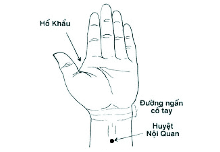 huyệt nội quan