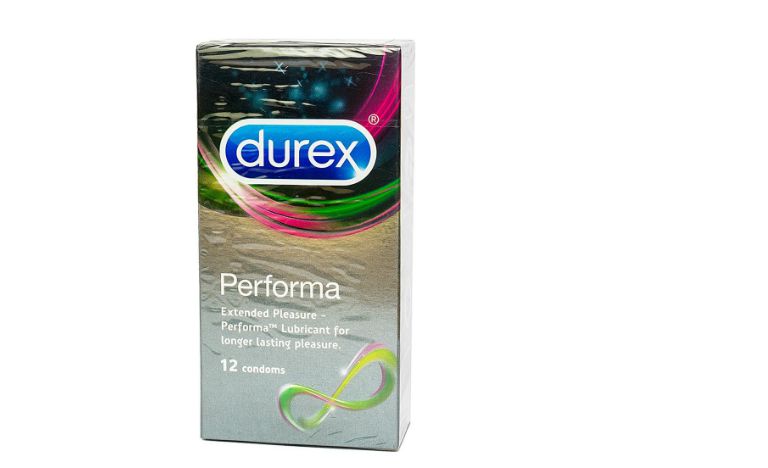 Dòng sản phẩm bao cao su kéo dài thời gian quan hệ của Durex có tên là Durex Performa.