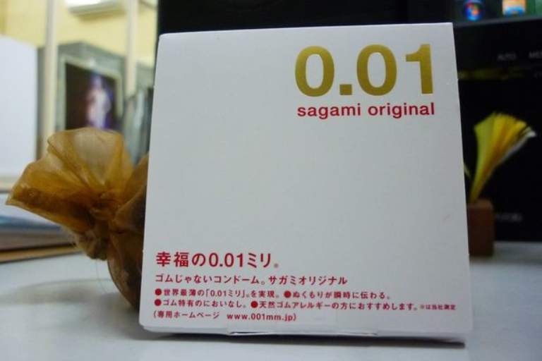 Sagami Original 0.01 là dòng bao cao su mỏng nhất thế giới 