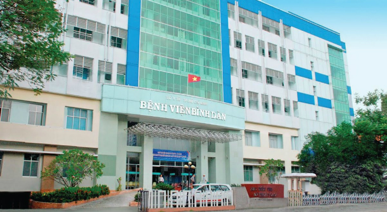 Bị đau tinh hoàn, nam giới có thể khám tại bệnh viện Bình Dân, TP. Hồ Chí Minh.