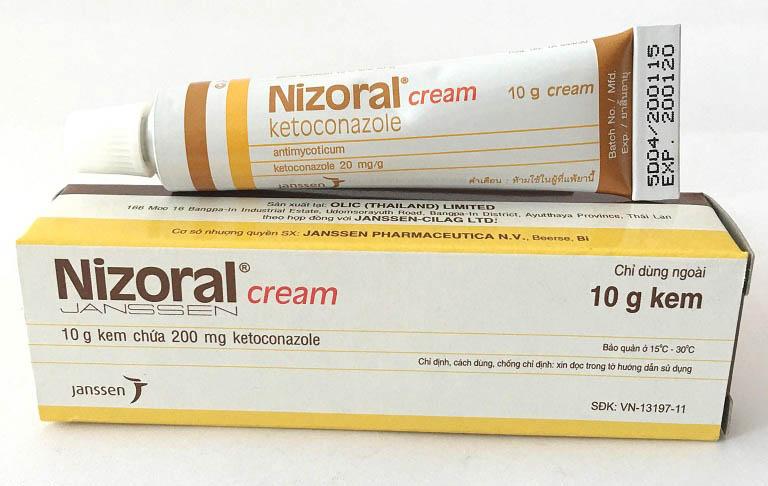 Thuốc bôi lang ben Nizoral