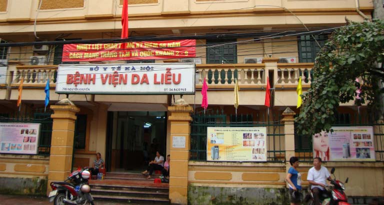 Bệnh viện Da liễu Hà Nội là một cơ sở điều trị viêm nang lông tốt.