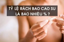 Tỷ lệ rách bao cao su là bao nhiêu phần trăm là thắc mắc chung của nhiều người