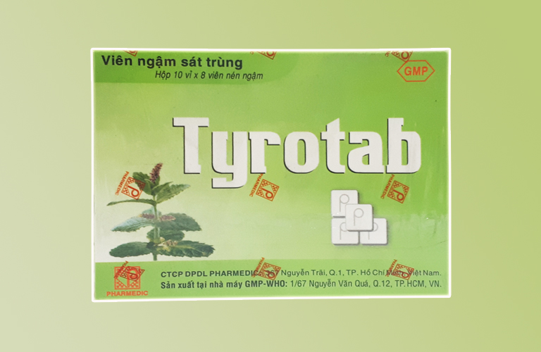 Viên ngậm Tyrotab