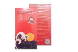 Bao cao su siêu mỏng chống xuất tinh sớm Sasuke 5 in 1 có giá bán là 130.000 VNĐ/hộp.