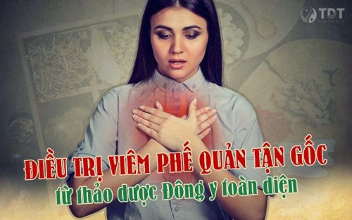 Điều trị bệnh viêm phế quản