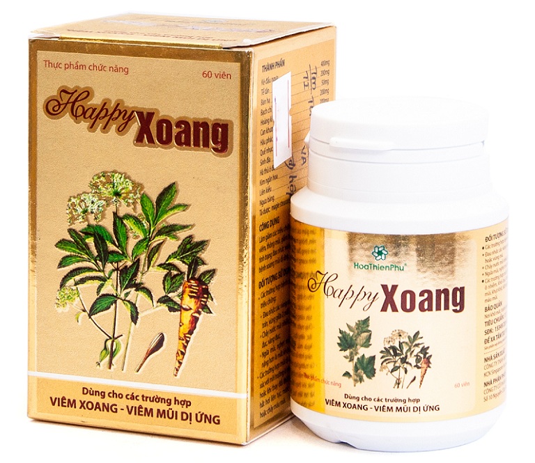 Thành phần và công dụng của Happy Xoang