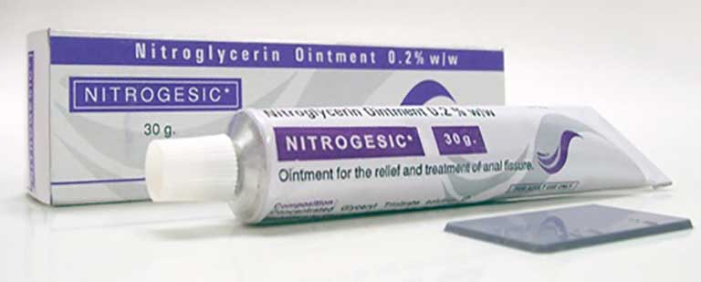  Thuốc mỡ bôi nứt kẽ hậu môn Nitroglycerin