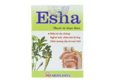 Thuốc Esha là thuốc điều trị bệnh viêm xoang, viêm mũi.