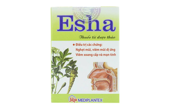 Thông tin về thuốc viêm xoang Esha