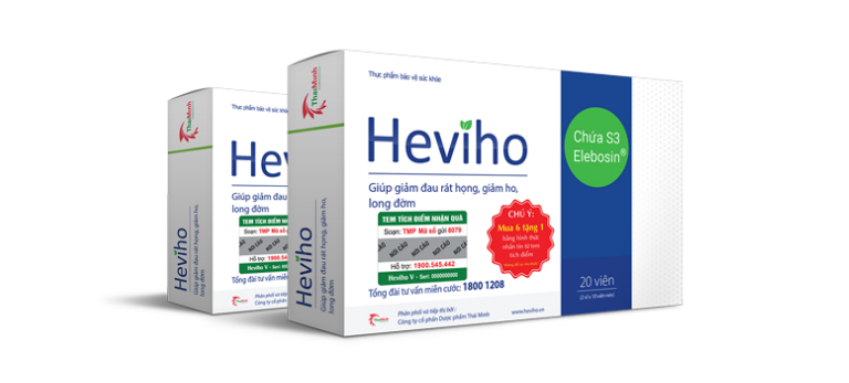Thuốc Heviho có tác dụng chữa bệnh viêm họng, viêm phế quản, viêm thanh quản, ho khan,...