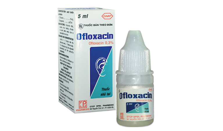 Thành phần và công dụng của thuốc nhỏ tai Ofloxacin