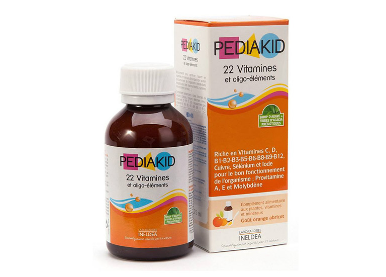 thành phẩn của pediakid 22 vitamin