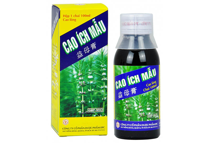 thuốc cao ích mẫu có tác dụng gì