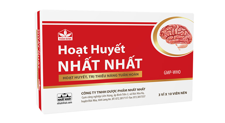 hoạt huyết nhất nhất có tác dụng gì