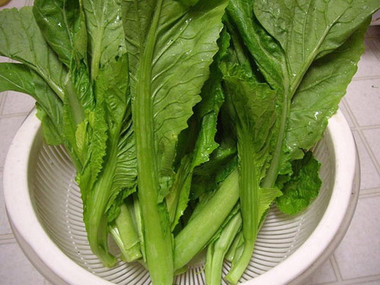 rau cải xanh chữa bệnh gout