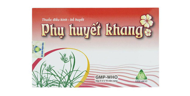 thuốc điều hòa kinh nguyệt phụ huyết khang