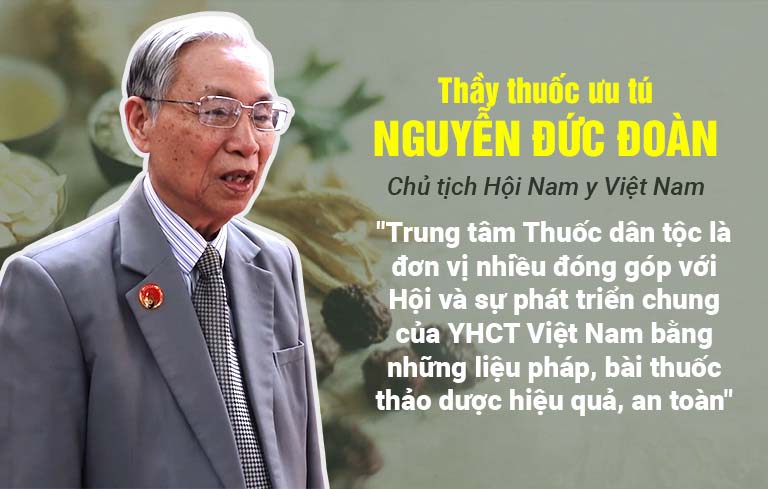 Thầy thuốc ưu tú Nguyễn Đức Đoàn đánh giá về liệu pháp trị mề đay Thuốc dân tộc