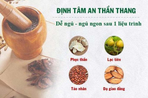 Định tâm An thần thang sử dụng 100% thảo dược thiên nhiên