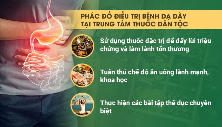 Cần kết hợp việc sử dụng thuốc với chế độ ăn uống, sinh hoạt lành mạnh mới có thể điều trị bệnh dạ dày hiệu quả