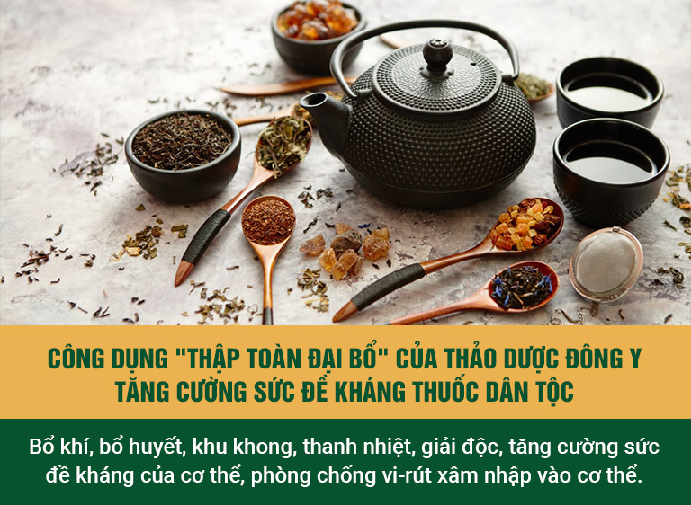 thảo dược tăng cường sức đề kháng