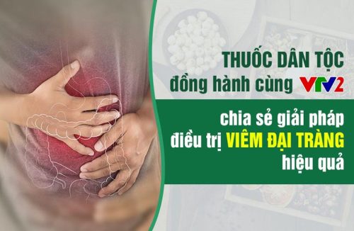 Thuốc dân tộc đòng hành cùng VTV2 trong chương trình chữa bệnh viêm đại tràng